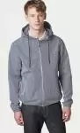 pas cher lacoste jacket hommes 2019U water repellent hooded gray